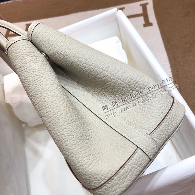 HERMES女包 花園包m Garden party 愛馬仕原版togo皮手提包  Ama1676